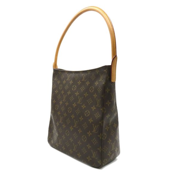 LOUIS VUITTON Looping GM One Shoulder Hand Bag Monogram Canvas Used LV - Picture 3 of 14